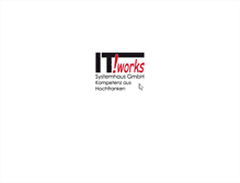 Tablet Screenshot of itworks-gmbh.de